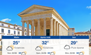 Météo Nîmes: Prévisions du jeudi 22 août 2019