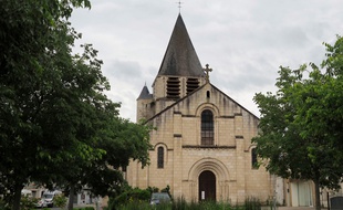 L’église de Chauvigny dans la Vienne, le 10 mai 2020.