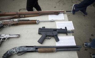 Illustration d'armes.