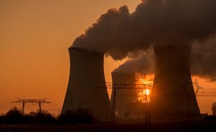 La centrale nucléaire de Dampierre (Loiret) en janvier 2017.