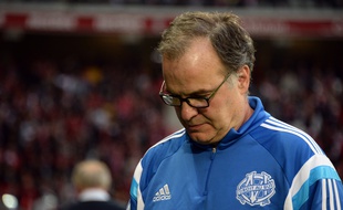Marcelo Bielsa le 16 mai 2015 au stade Pierre Mauroy de Lille