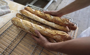 Courir après les baguettes de pain serait-il le nouveau sport de l'été dans les rues de Paris ?