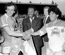 Jubilé de Michel Platini, 1988, Stade Marcel-Picot, Nancy.
