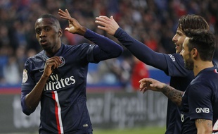 Blaise Matuidi, buteur lors de PSG-Lens (4-1) le 7 mars 2015.