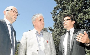 Les trois nouveaux présidents.