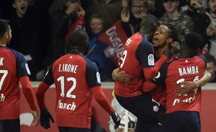 La joie de Loîc Rémy après son but marqué contre Lyon