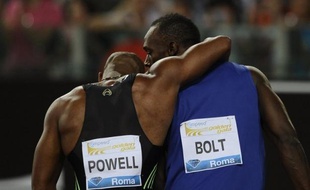 Les Jamaïquains Usain Bolt, triple champion olympique à Pékin, et Asafa Powell renouvelleront leur duel de 2011 sur 100 m à Rome lors de la réunion au stade olympique, le 31 mai, comptant pour la Ligue de diamant, ont indiqué les organisateurs.