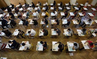Des lycéens passent le bac en juin 2018 (image d'illustration).