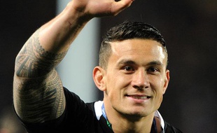 Le rugbyman néo-zélandais Sonny Bill Williams.