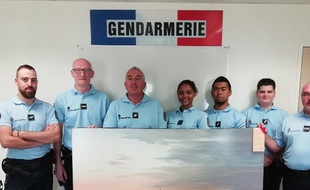 Les gendarmes ont retrouvé le tableau qui s'était volatilisé.