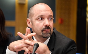 Vincent Crase, lors de son audition devant la commission d'enquête du Sénat, vendredi 19 septembre.