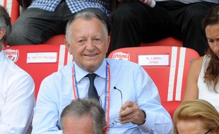 Jean-Michel Aulas, ici lors d'un match de Ligue 1 à Nancy en août.