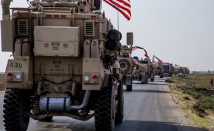 Un convoi militaire américain (illustration).