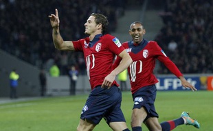 Le joueur du LOSC, Nolan Roux.