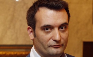 Florian Philippot, ex-vice-président du Front national, président des Patriotes, le 24 avril 2017 à Paris
