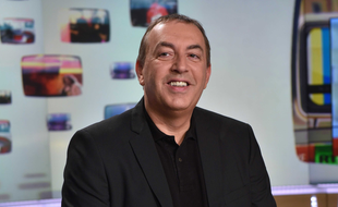 Jean-Marc Morandini sur le plateau de «Mediasphere» (LCI), en juin 2015.