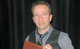 L'artiste Vincent Delourmel.