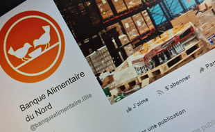 Pag Facebook de la Banque alimentaire du Nord.
