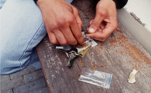 Illustration de résine de cannabis.