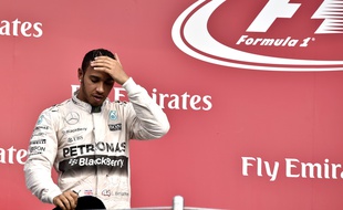 Le pilote Lewis Hamilton, le 1er novembre 2015 à Mexico.
