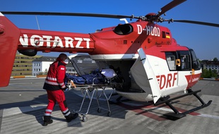 Un patient français, rapatrié vendredi par hélicoptère après avoir été soigné à Essen, en Allemagne.