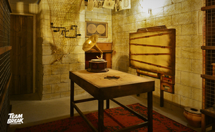 La salle d'escape game Fort Boyard de Team Break, à Lille.