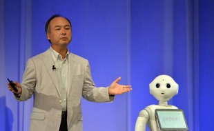 SoftBank avait présenté Pepper, en juillet dernier, à Tokyo.