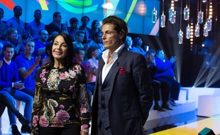 Giuseppe Polimeno et sa mère sur D8 en 2014