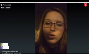 Whitney Marie Beall a allumé Periscope au moment de prendre le volant avec bien trop d’alcool dans le sang