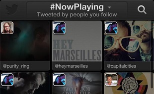 Le service de recommandation musicale Twitter Music.