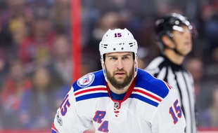 Tanner Glass a joué 10 saisons en NHL dont trois au New York Rangers.