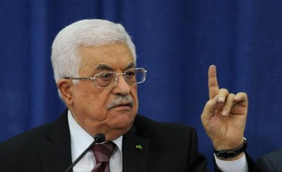 Le président palestinien Mahmoud Abbas, le 29 octobre 2014 à Ramallah