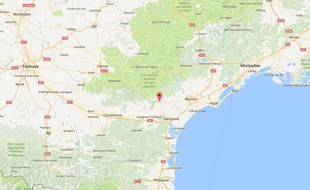 Localisation du village de Bize-Minervois, dans l'Aude.