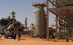 Photo non datée du site gazier d'In Amenas, en Algérie, attaqué par un groupe islamiste le 16 janvier 2012.
