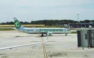 Un avion Transavia (illustration)