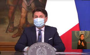 Giuseppe Conte a annoncé un nouveau confinement en Italie entre le 21 décembre 2020 et le 6 janvier 2021.