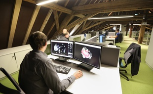 Pépinières d'entreprise au biocuster des Haras de Strasbourg. (Illustration)