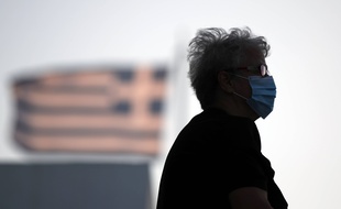 Une habitante de Tinos, en Grèce, le 13 août 2020. (illustration)