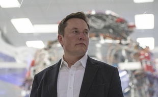 Elon Musk à Hawthorne, en Californie, le 10 octobre 2019.