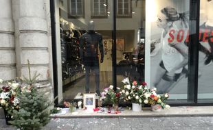 Fin décembre 2018 à Strasbourg, dans les rues, devant les écoles, à la frontière allemande, devant le lieu de mort du terroriste ou au marché de Noël après l'attentat du 11 décembre (dans les jours suivants).