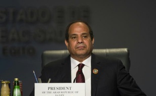 Le président égyptien Abdel Fattah al-Sissi, le 10 juin 2015 à Charm-el-Cheikh
