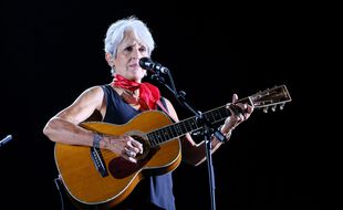 L'icône de la Folk, Joan Baez.