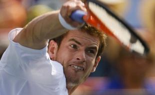 Andy Murray en demi-finale à Montréal, le 15 août 2009.