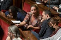 Matilde Panot à l'Assemblée Nationale, le 11 Juillet 2022.