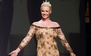 L'ex-danseuse du Bolchoï, Anastasia Volochkova, le 27 octobre 2012, à Moscou (Russie).