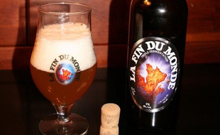 La bière québécoise «La Fin du monde».