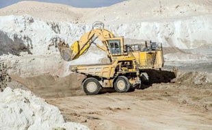 Un site d'extraction de phosphate à Metlaoui, dans la région de Gafsa, en Tunisie, le 2 juin 2015