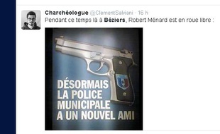 Capture d'écran de Twitter, le 11 février 2015.