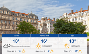 Météo Lyon: Prévisions du jeudi 29 octobre 2020
