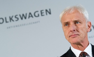 Matthias Müller, le président de Volkswagen, à Wolfsburg, en Allemagne, le 20 novembre 2015.